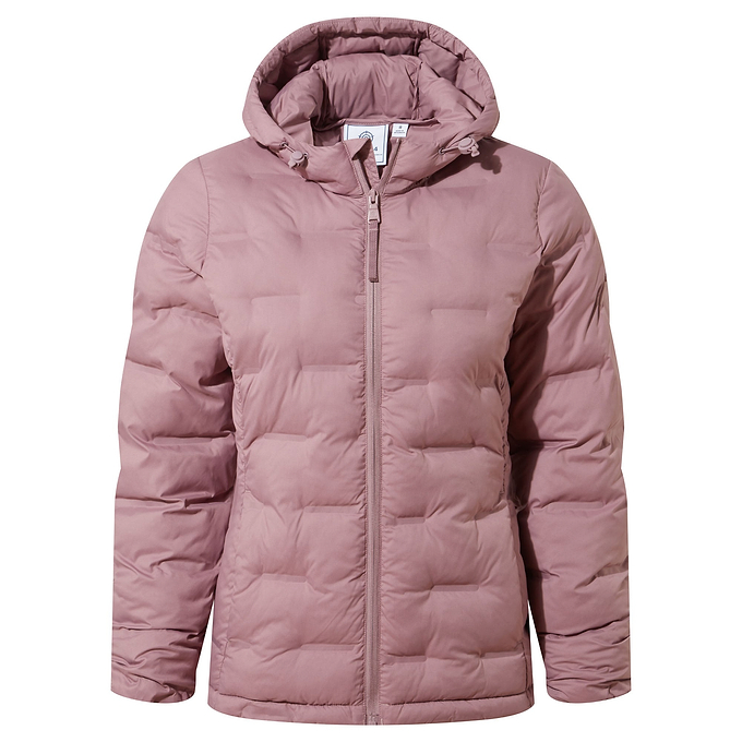 Palmer Womens Padded Jacket - Mauve