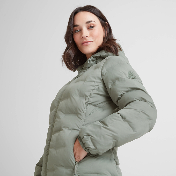 Palmer Womens Padded Jacket - Faded Khaki