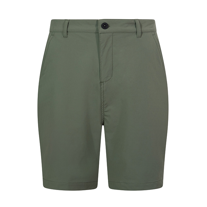 Path Womens Performance Shorts - Faded Khaki