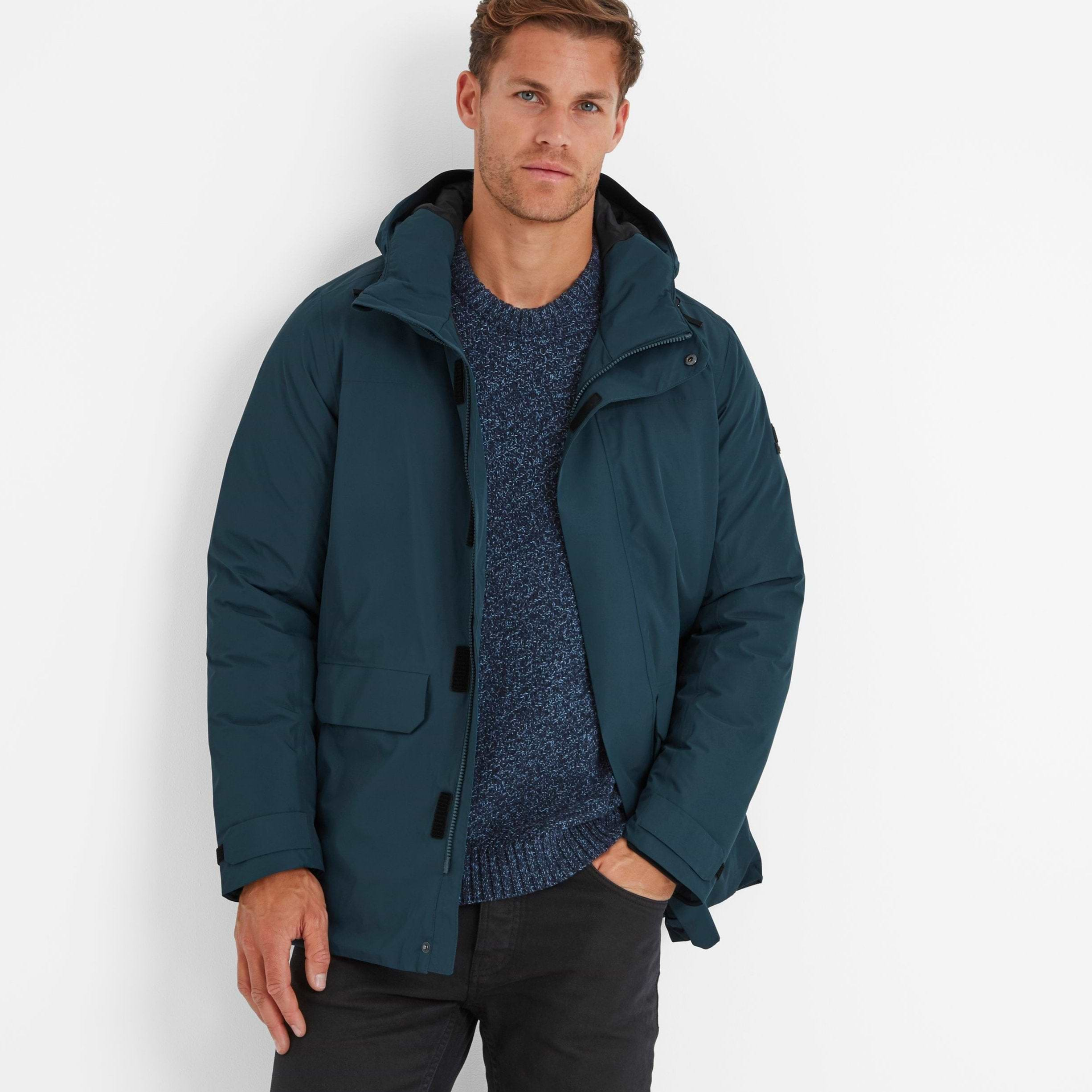 Mens waterproof down parka hotsell