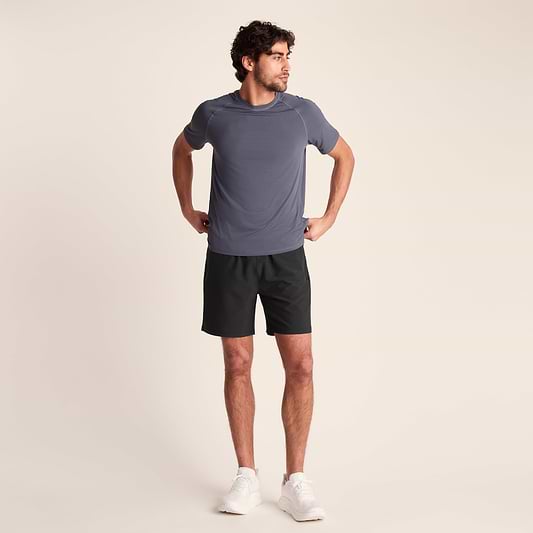 Pedwell Mens Performance Running Shorts - Black