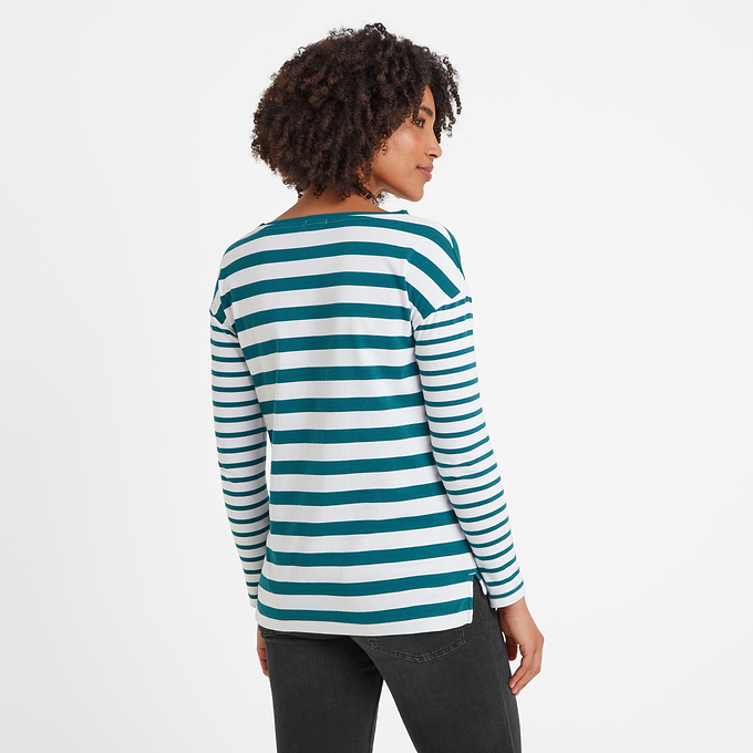 Pippa Womens Long Sleeve T-Shirt - Deep Teal