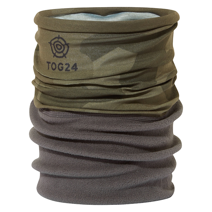 Polar Multifunctional Neck Warmer - Khaki Pixel Camo