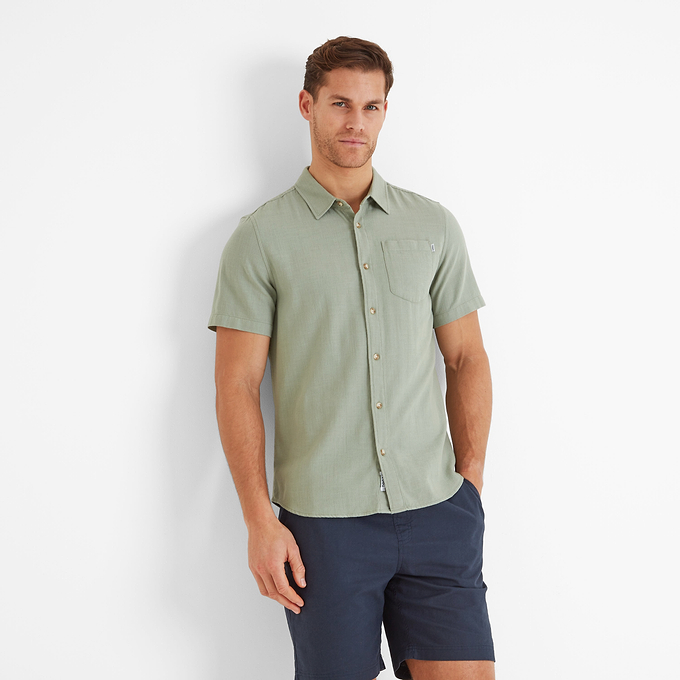 Preston Mens Shirt - Pistachio