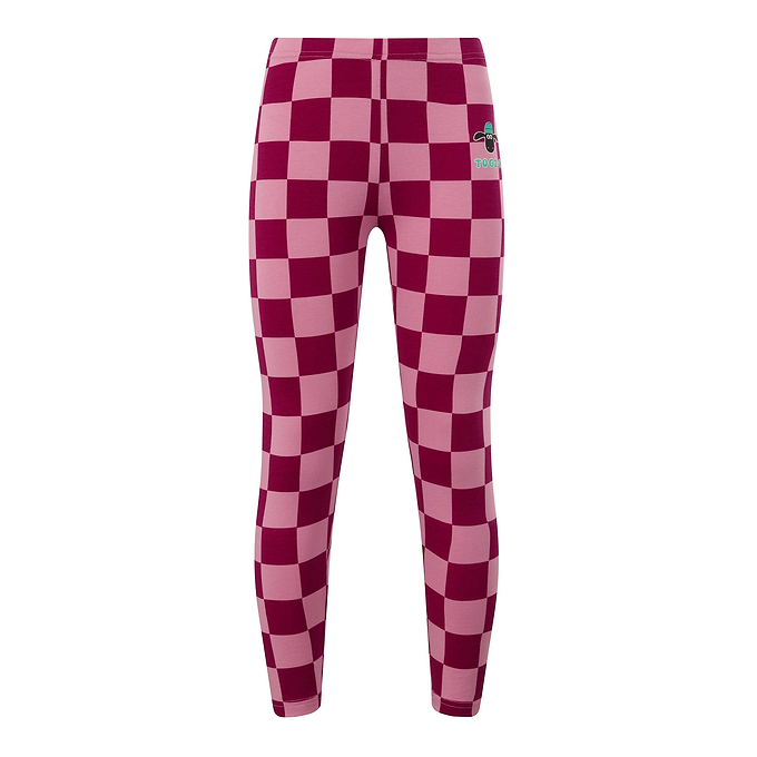 Racka Kids Shaun the Sheep Legging - Candy Floss/Beetroot Red