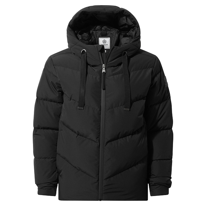 Raleigh Luxe Short Womens RDS Down Jacket - Black