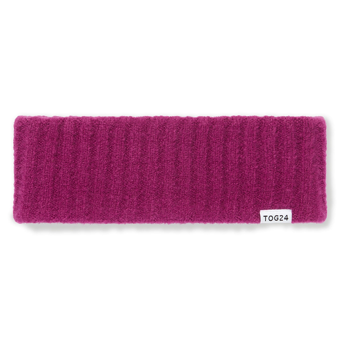 Ranora Knit Headband - Purple Berry