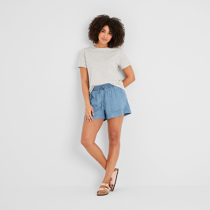 Rebecca Womens T-Shirt - Multi Colour Nep