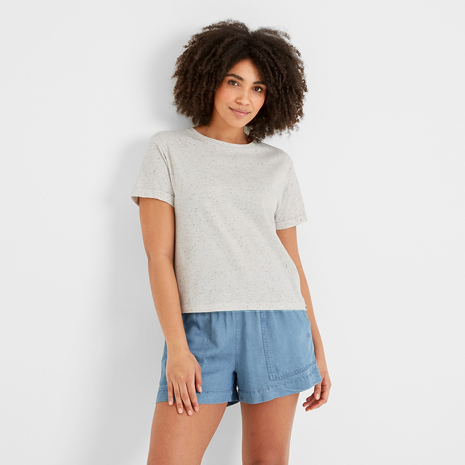 Rebecca Womens T-Shirt - Multi Colour Nep