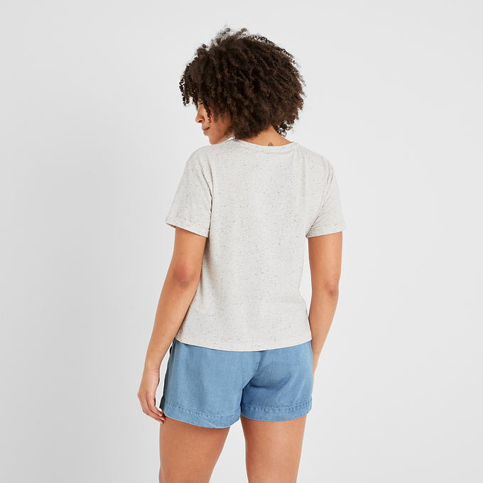 Rebecca Womens T-Shirt - Multi Colour Nep