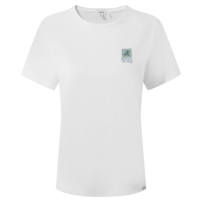 Respect Womens T-Shirt - Optic White
