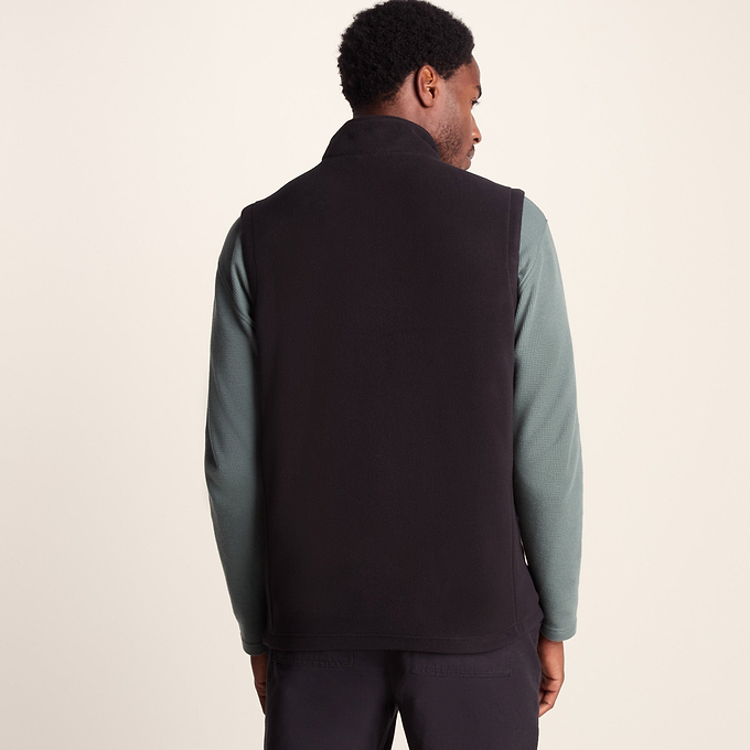 Revive Mens Fleece Gilet - Black
