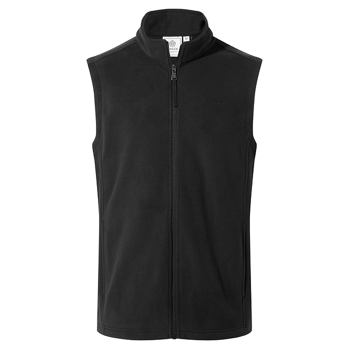 Revive Mens Fleece Gilet - Black