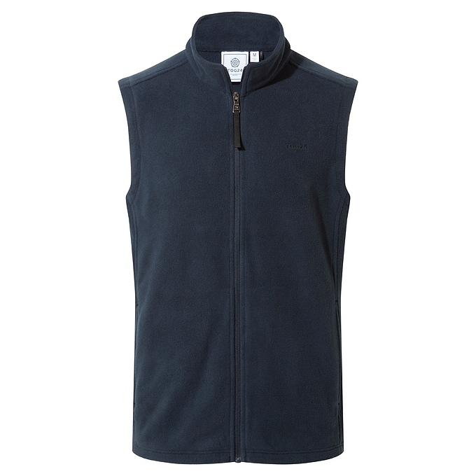 Revive Mens Fleece Gilet - Dark Indigo