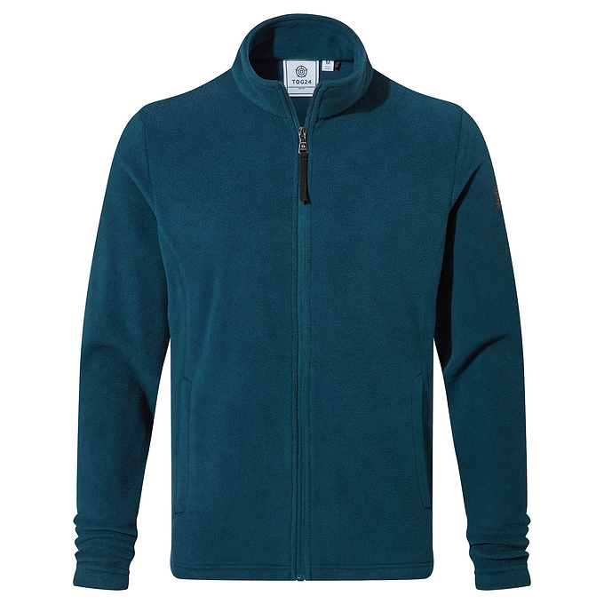 Revive Mens Fleece Jacket - Petrol Green