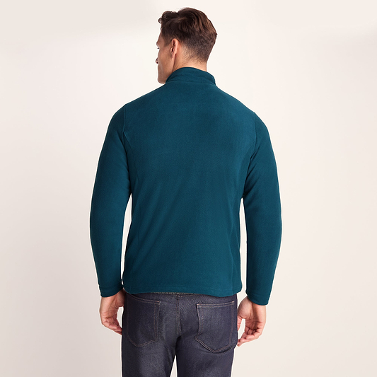 Revive Mens Fleece Jacket - Petrol Green