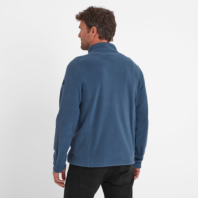 Revive Mens Fleece Jacket - Blue Stone
