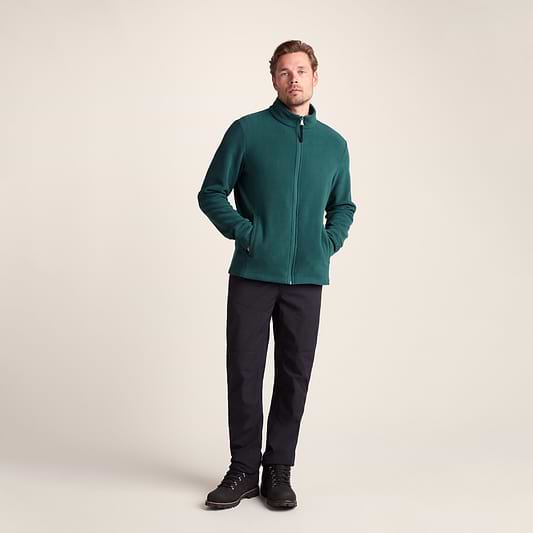 Revive Mens Fleece Jacket - Dark Turquoise