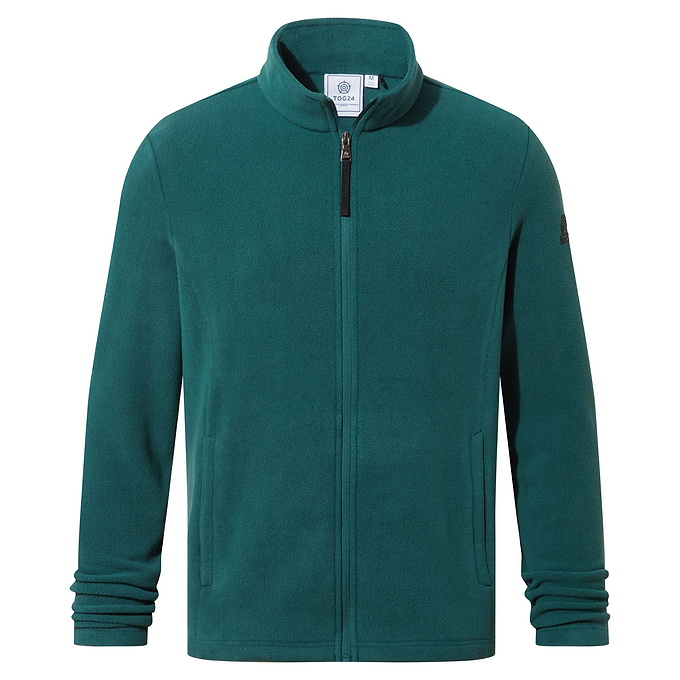Revive Mens Fleece Jacket - Dark Turquoise