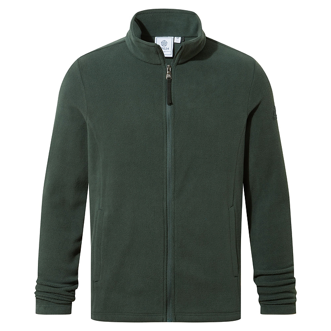 Revive Mens Fleece Jacket - Racing Green