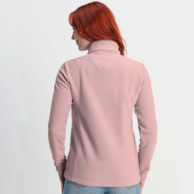 Revive Womens Fleece Jacket - Faded Pink
