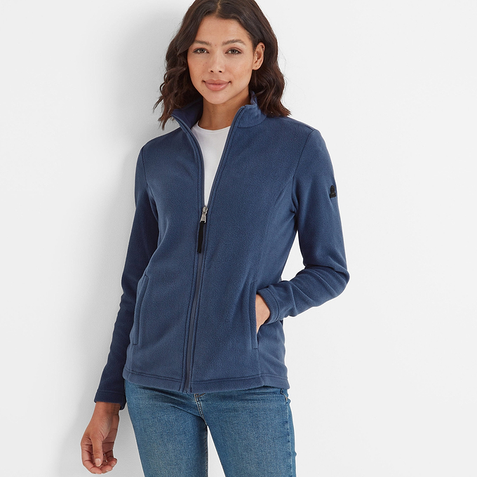 Revive Womens Fleece Jacket -Blue Stone