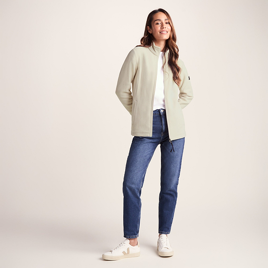 Revive Womens Fleece Jacket - Warm Cloud