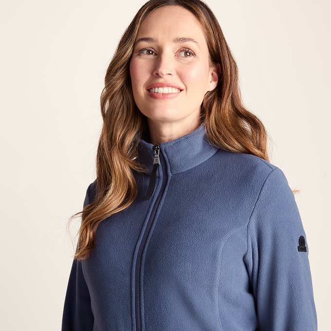 Revive Womens Fleece Jacket - Smokey Blue