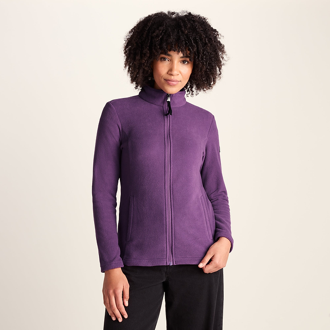 Revive Womens Fleece Jacket - Orchid