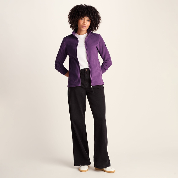 Revive Womens Fleece Jacket - Orchid