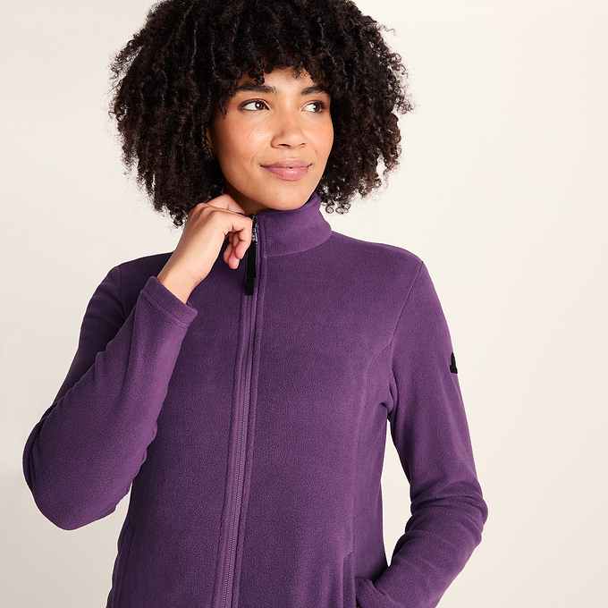 Revive Womens Fleece Jacket - Orchid