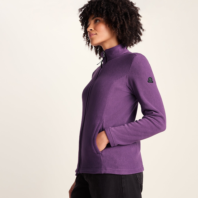 Revive Womens Fleece Jacket - Orchid
