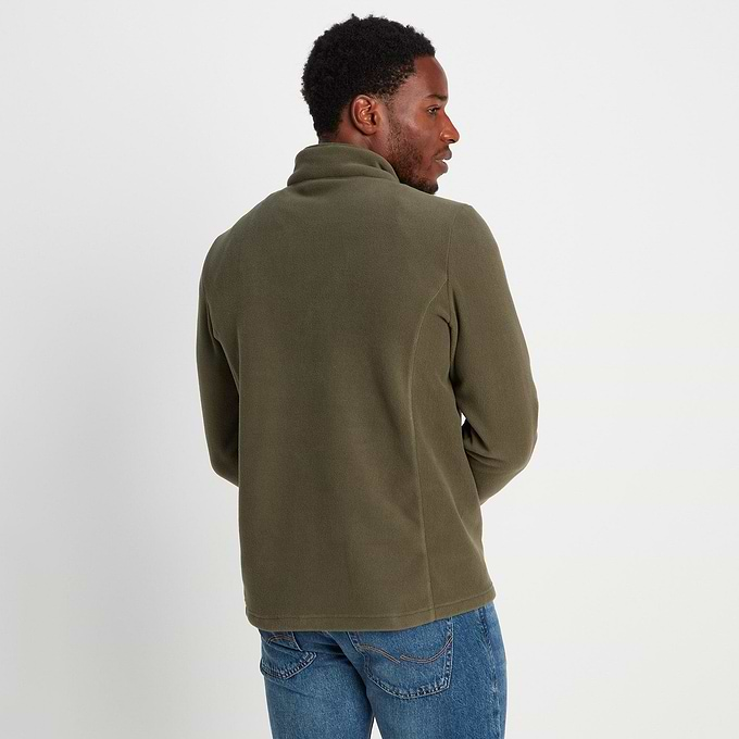 Revive Mens Quarter Zip Fleece - Khaki