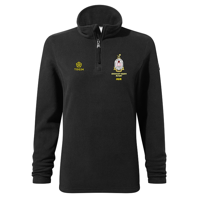 Crossley Heath Womens - Revive Quarter Zip Fleece Black