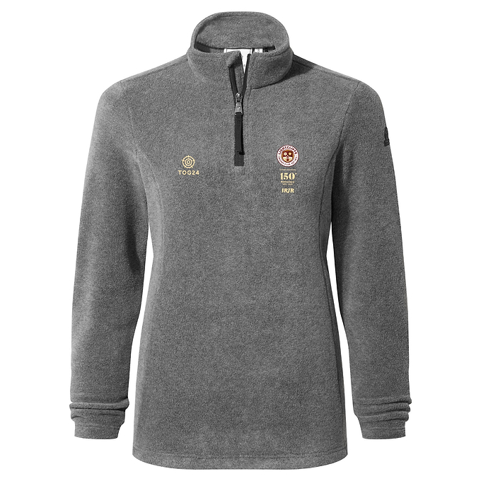 Lightcliffe CC Womens - Revive Quarter Zip Fleece Grey Marl