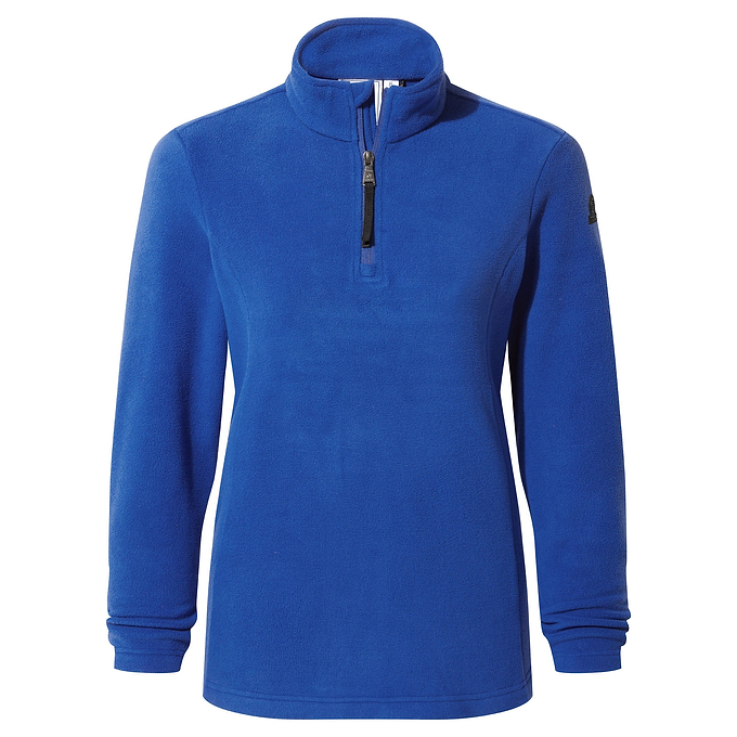 Revive Womens Quarter Zip Fleece - Royal Blue