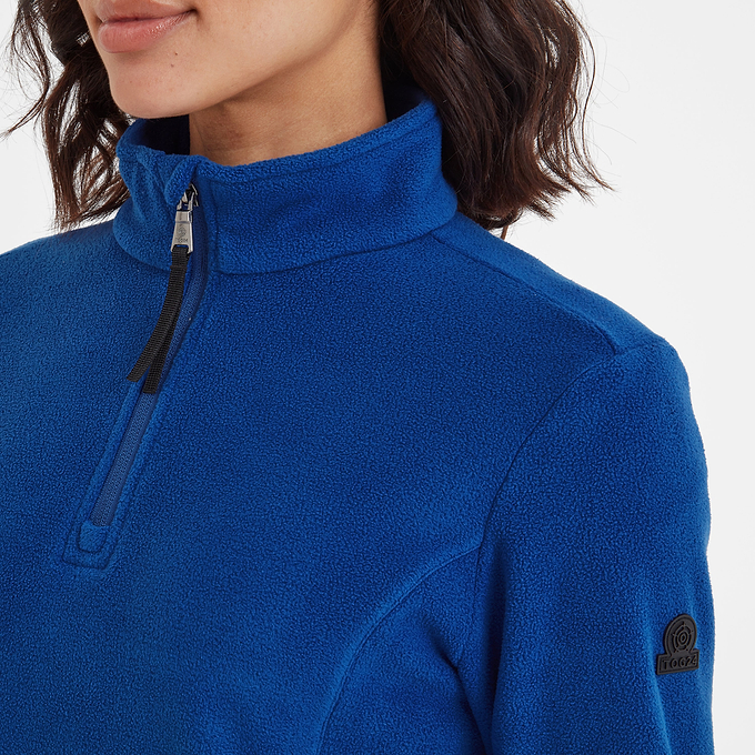 Revive Womens Quarter Zip Fleece - Royal Blue