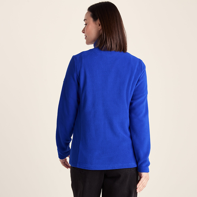 Revive Womens Fleece Zip Neck - Ultra Marine Blue