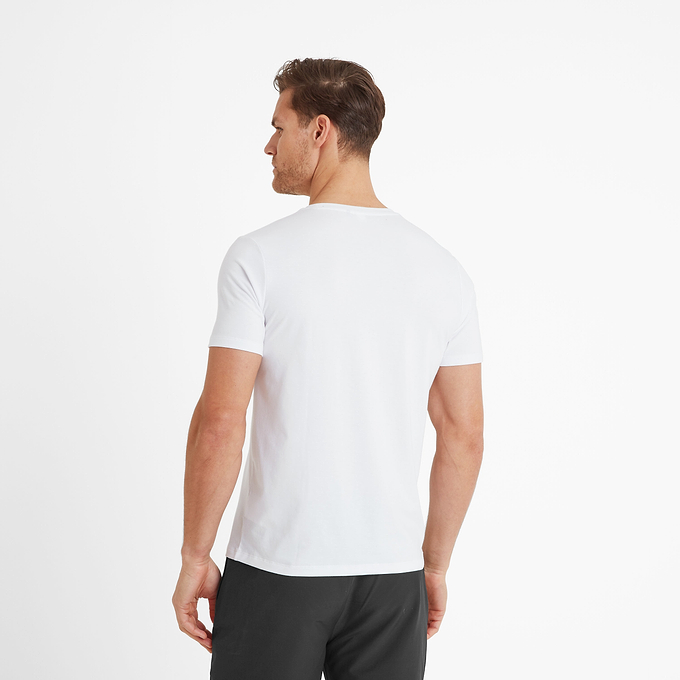 Rhode Mens Tech Short Sleeve Top - Optic White