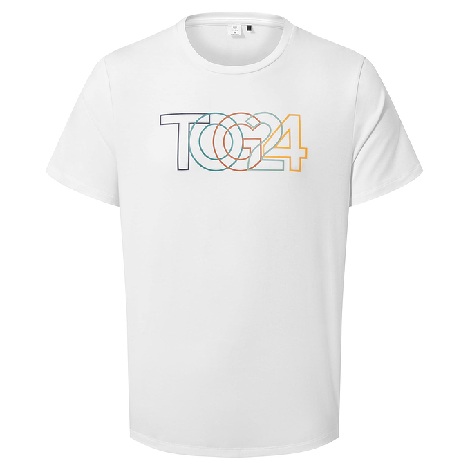 Rhode Mens Tech Short Sleeve Top - Optic White