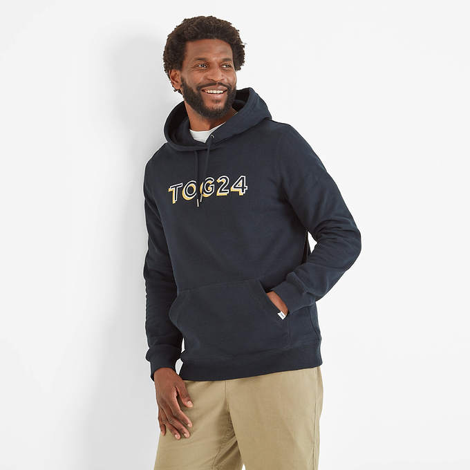 Rinson Mens Hoody - Dark Indigo