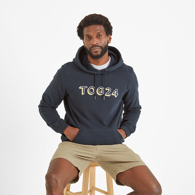Rinson Mens Hoody - Dark Indigo
