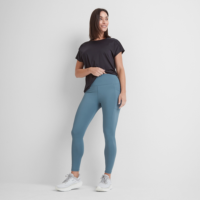 Risby Womens Legging - Blue Dolphin