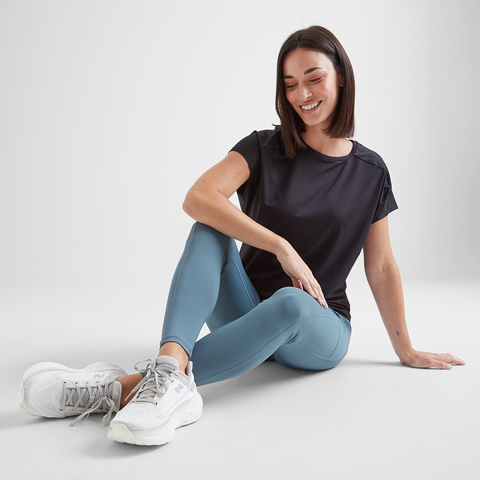 Risby Womens Legging - Blue Dolphin