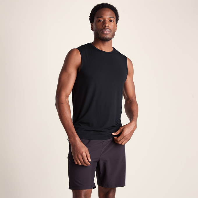 Rocco Mens Performance Vest - Black