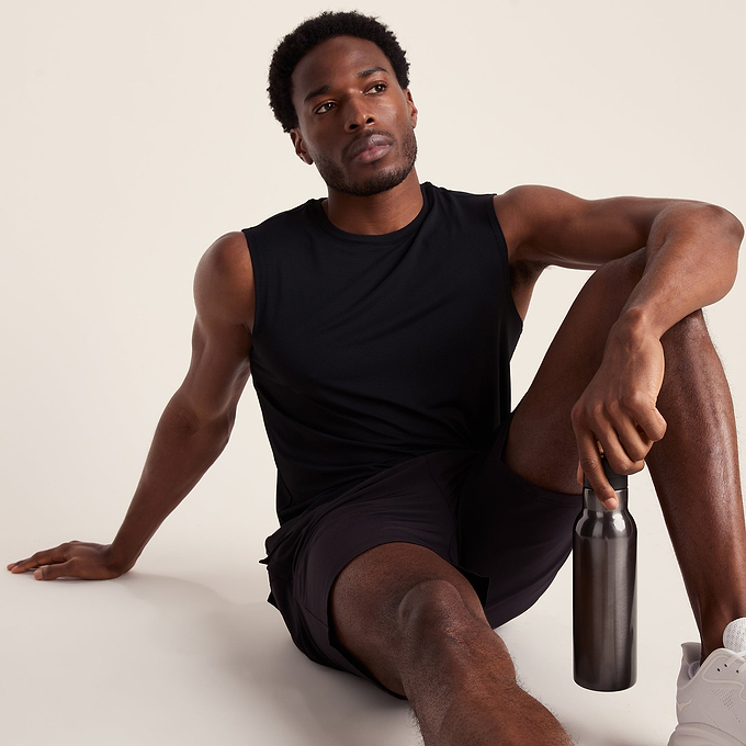 Rocco Mens Performance Vest - Black