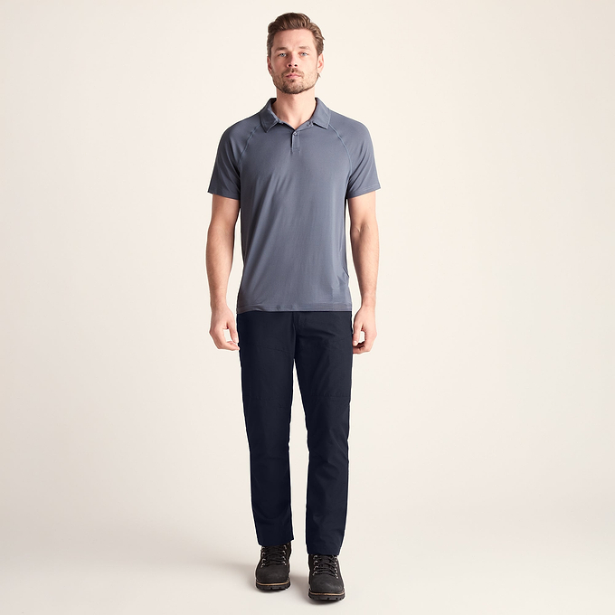 Rowland Mens Performance Trousers Short Leg - Navy