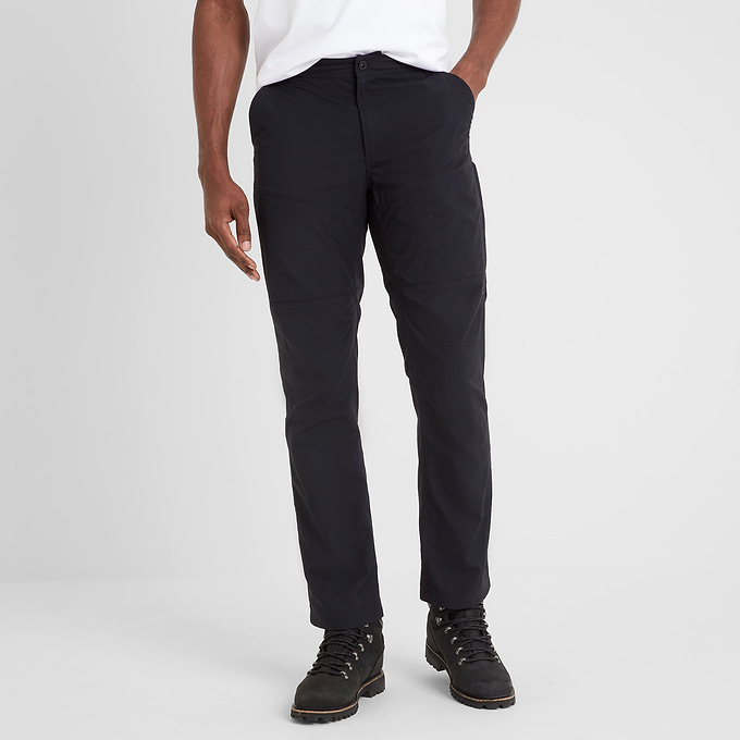 Rowland Mens Trousers Regular - Black