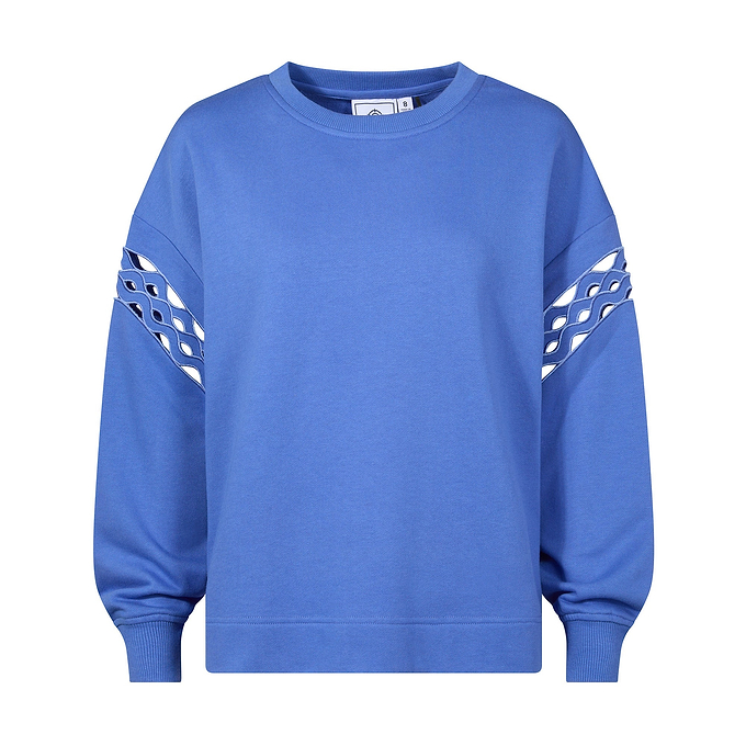 Samara Womens Relaxed Fit Supersoft Sweat - Cornflower Blue