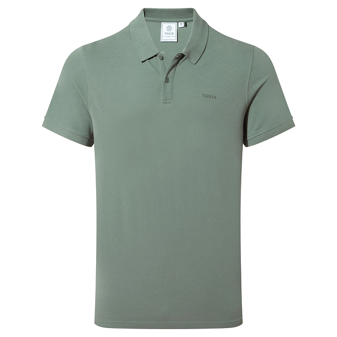 Saul Mens Polo Shirt - Light Forest